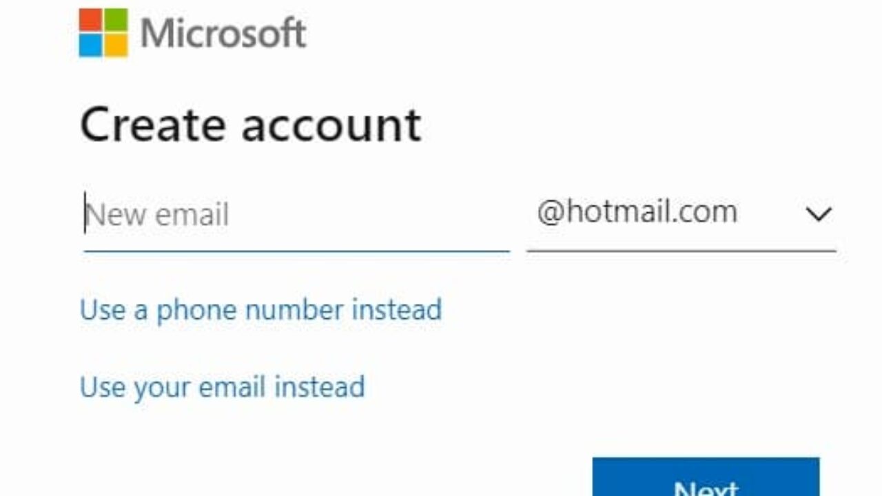 Hotmail login account