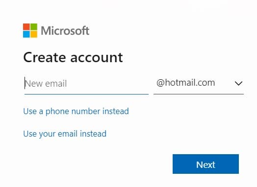 In hotmail How to