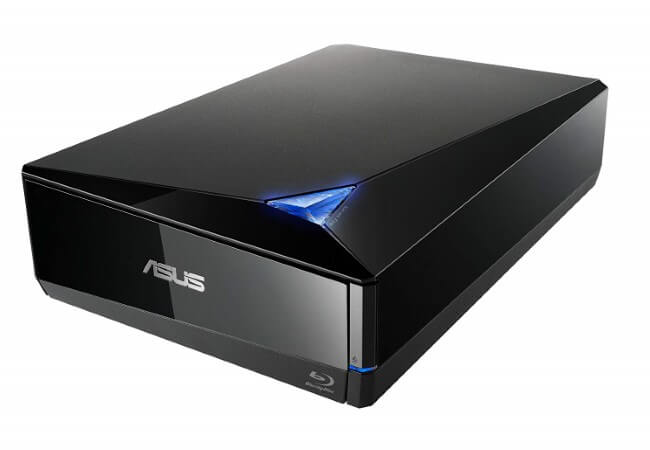 ASUS Powerful Blu-ray Drive with 16x Writing Speed and USB 3.0 for Both Mac-PC Optical Drive BW-16D1X-U