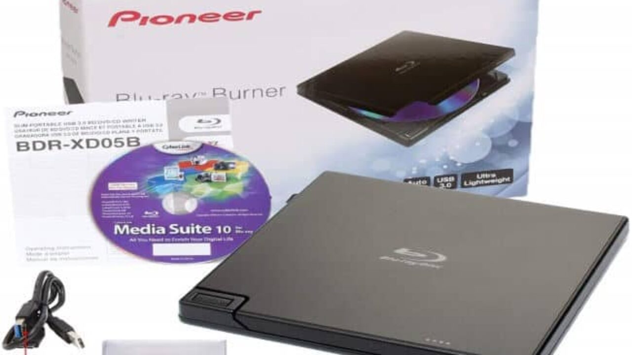 BDR-XU03 Pioneer Electronics USA Slim External Blu-Ray Writer 