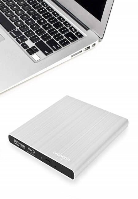 SEA TECH Aluminum External USB Blu-Ray Writer Super Drive for Apple MacBook Air, Pro, iMac
