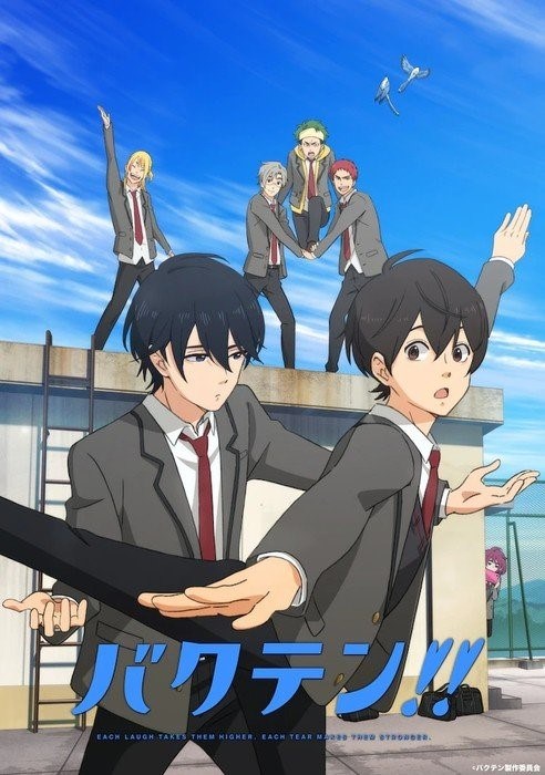 Bakuten !!: rhythmic gymnastics anime coming in April 2021 - anime news - anime premieres - otaku