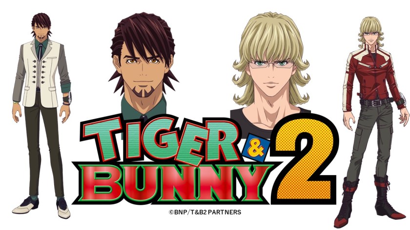 Promotional image presented for the second season of Tiger & Bunny - anime news - anime premieres 2022 - otaku 