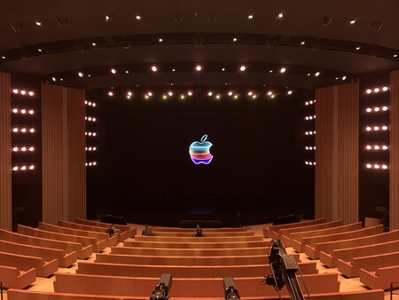 Inside the Steve Jobs Theater, September 2019