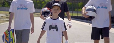 The 'new' Fernando Alonso is ten years old and does not drive real cars, but in an esports team