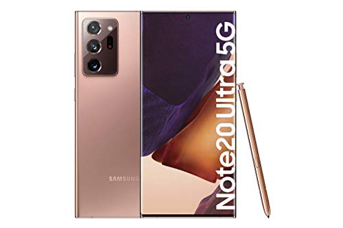 Samsung Galaxy Note20 Ultra 5G Smartphone Android Libre de 6.9" 512GB Mystic Bronze [Versión española]
