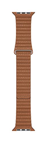 Apple Watch 44mm Leather Loop Strap - Camel Brown - Large