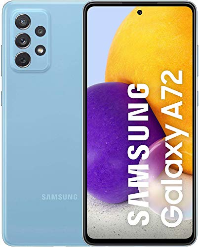 Samsung Galaxy A72 Smartphone with 6.7 Inch Infinity-O FHD + Screen, 6 GB of RAM and 128 GB of Expandable Internal Memory, 5000 mAh Battery and Super Fast Charging (ES Version)
