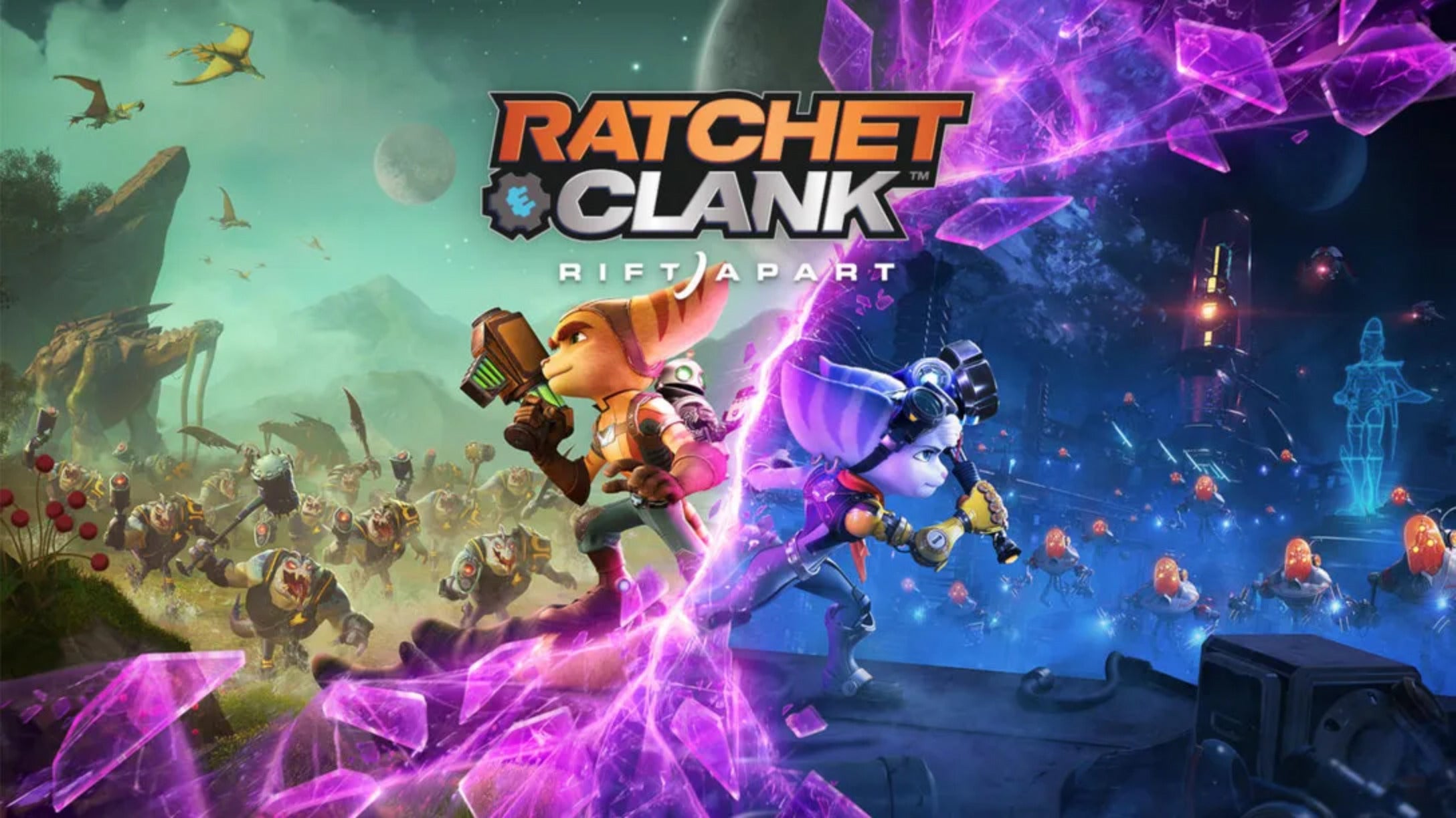 Ratchet & Clank: Rift Apart Key Art, Box Art, Pre-Order Bonuses, Digital Editions