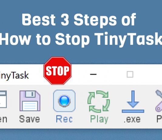 Best 3 Steps of How to Stop TinyTask